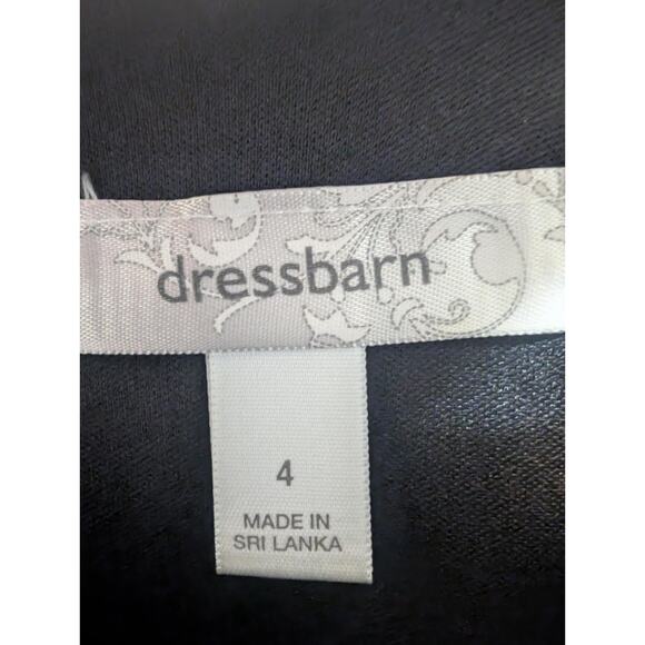 Dressbarn Y2K Snakeprint Sleeveless Sheath Dress Cocktail Party Work Size 4 - Picture 4 of 10